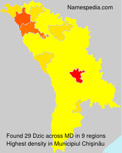 Surname Dzic in Moldova Surname Dzic in Moldova