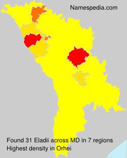 Surname Eladii in Moldova Surname Eladii in Moldova