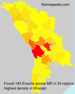 Surname Enache in Moldova Surname Enache in Moldova
