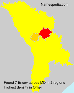 Surname Encov in Moldova Surname Encov in Moldova