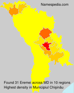 Surname Eremei in Moldova Surname Eremei in Moldova