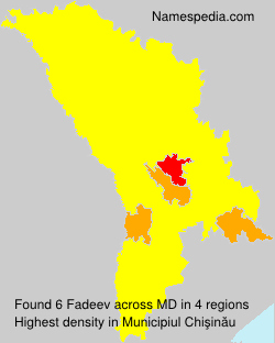 Surname Fadeev in Moldova Surname Fadeev in Moldova
