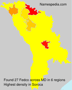 Surname Fedco in Moldova Surname Fedco in Moldova