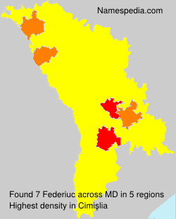 Surname Federiuc in Moldova Surname Federiuc in Moldova