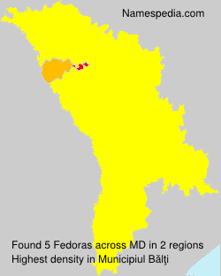 Surname Fedoras in Moldova Surname Fedoras in Moldova