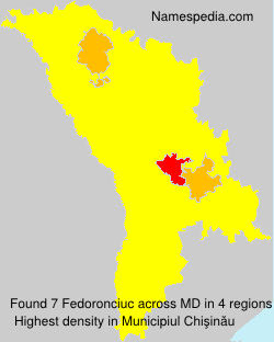 Surname Fedoronciuc in Moldova Surname Fedoronciuc in Moldova