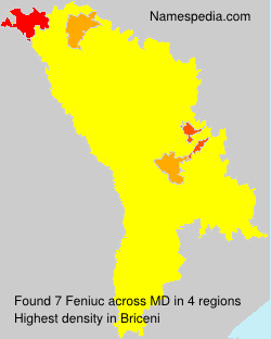 Surname Feniuc in Moldova Surname Feniuc in Moldova