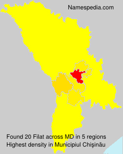 Surname Filat in Moldova Surname Filat in Moldova