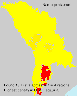 Surname Fileva in Moldova Surname Fileva in Moldova