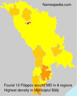 Surname Filippov in Moldova Surname Filippov in Moldova