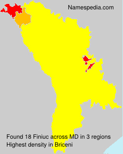Surname Finiuc in Moldova Surname Finiuc in Moldova
