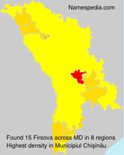 Surname Firsova in Moldova Surname Firsova in Moldova