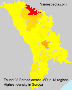 Surname Fornea in Moldova Surname Fornea in Moldova