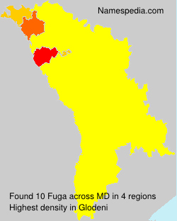 Surname Fuga in Moldova Surname Fuga in Moldova
