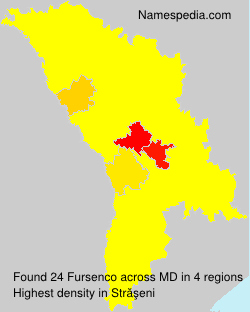 Surname Fursenco in Moldova Surname Fursenco in Moldova