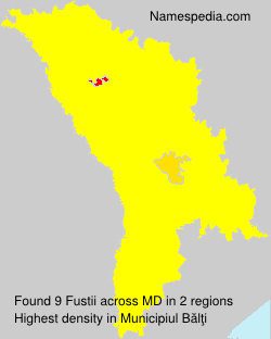 Surname Fustii in Moldova Surname Fustii in Moldova