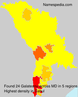 Surname Galateanu in Moldova Surname Galateanu in Moldova