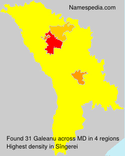 Surname Galeanu in Moldova Surname Galeanu in Moldova