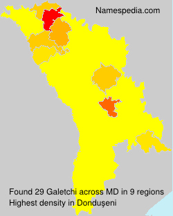 Surname Galetchi in Moldova Surname Galetchi in Moldova