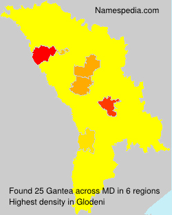 Surname Gantea in Moldova