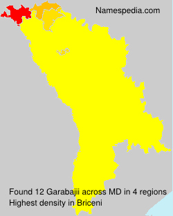 Surname Garabajii in Moldova Surname Garabajii in Moldova