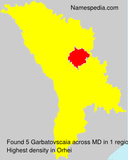 Surname Garbatovscaia in Moldova Surname Garbatovscaia in Moldova