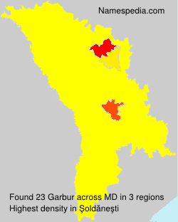Surname Garbur in Moldova Surname Garbur in Moldova