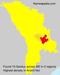 Surname Gavliuc in Moldova Surname Gavliuc in Moldova