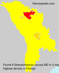 Surname Gherasimencov in Moldova Surname Gherasimencov in Moldova