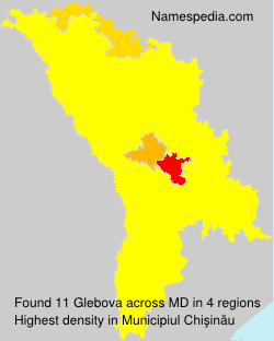 Surname Glebova in Moldova Surname Glebova in Moldova