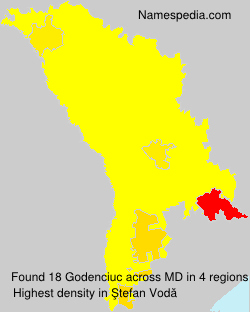 Surname Godenciuc in Moldova Surname Godenciuc in Moldova