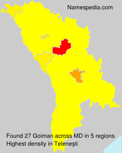 Surname Goiman in Moldova Surname Goiman in Moldova