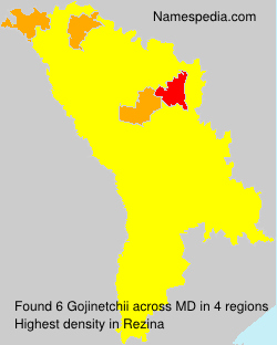 Surname Gojinetchii in Moldova Surname Gojinetchii in Moldova