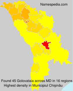 Surname Golovataia in Moldova Surname Golovataia in Moldova