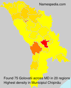 Surname Golovatii in Moldova Surname Golovatii in Moldova