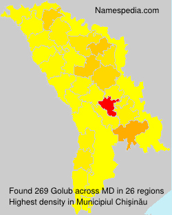 Surname Golub in Moldova Surname Golub in Moldova