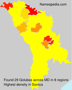 Surname Golubas in Moldova