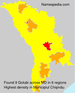 Surname Golubi in Moldova Surname Golubi in Moldova