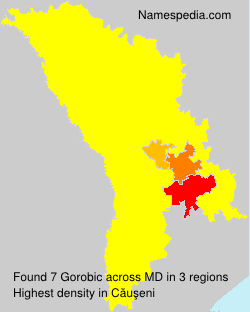 Surname Gorobic in Moldova Surname Gorobic in Moldova