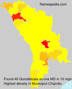 Surname Gorodetcaia in Moldova Surname Gorodetcaia in Moldova