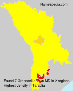 Surname Greceanli in Moldova Surname Greceanli in Moldova