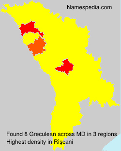 Surname Greculean in Moldova Surname Greculean in Moldova
