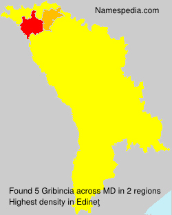 Surname Gribincia in Moldova Surname Gribincia in Moldova
