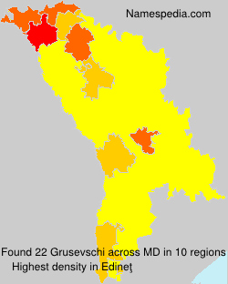 Surname Grusevschi in Moldova Surname Grusevschi in Moldova