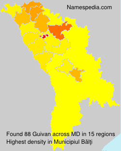 Surname Guivan in Moldova Surname Guivan in Moldova