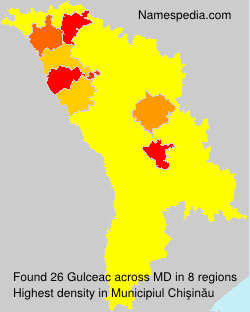 Surname Gulceac in Moldova Surname Gulceac in Moldova