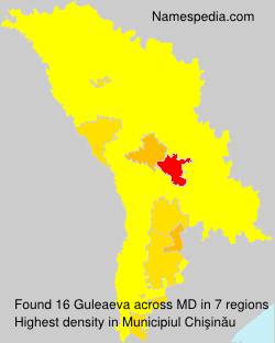 Surname Guleaeva in Moldova Surname Guleaeva in Moldova