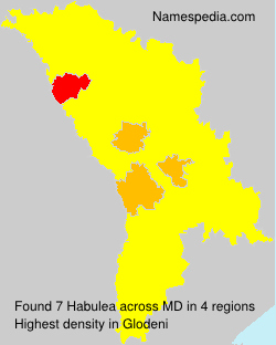 Surname Habulea in Moldova Surname Habulea in Moldova