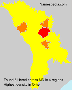 Surname Herari in Moldova Surname Herari in Moldova