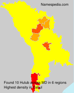 Surname Hulub in Moldova